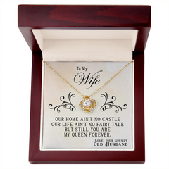 My Queen Forever - Love Knot Necklace